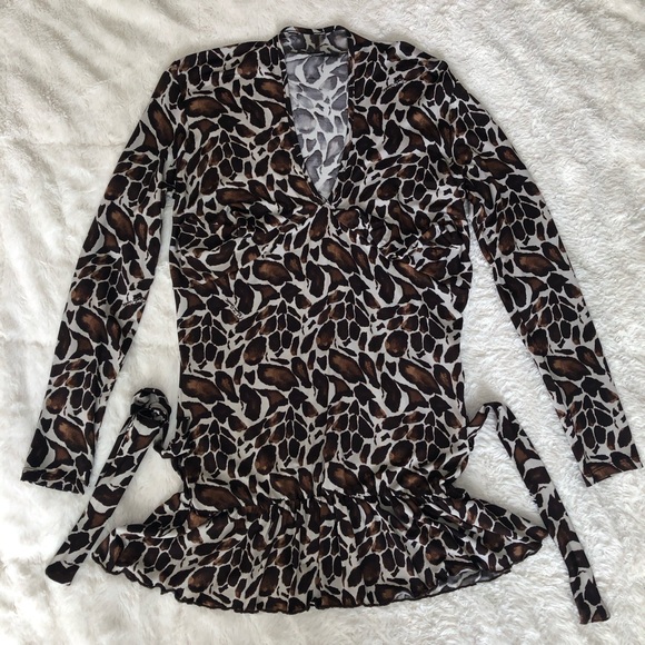 Roberto Cavalli Dresses & Skirts - Roberto Cavalli Dress Medium Size Leopard Print